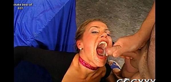  Endless pouring of sated sex cream